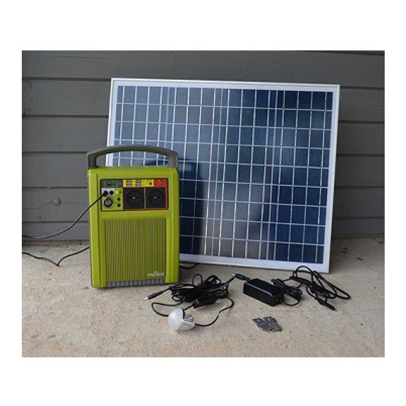 Une batterie sur le 230V qui alimente votre maison chez Sunology (couplée  aux panneaux solaires)