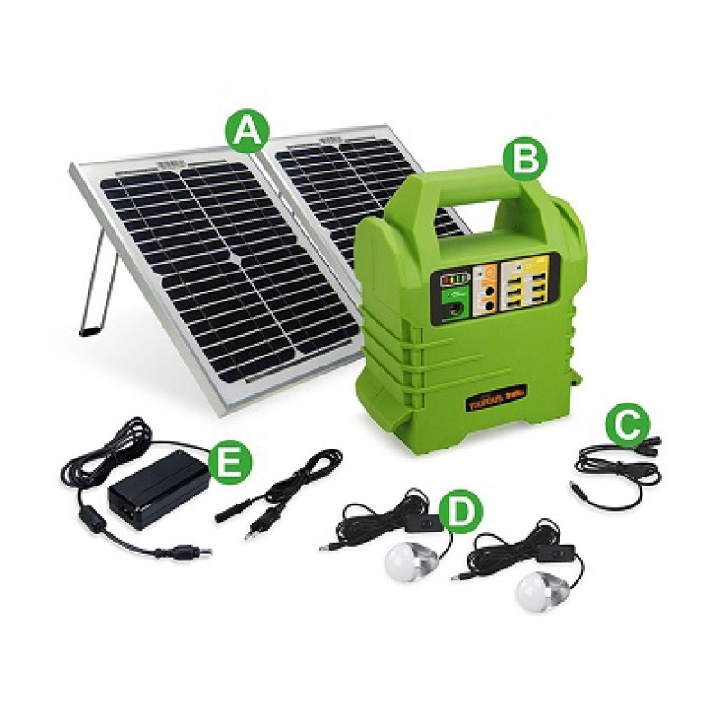 Mundus Box Spark 14168Wh - Batterie autonome solaire 39108