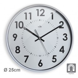 Horloge silencieuse Magneto Ø25cm